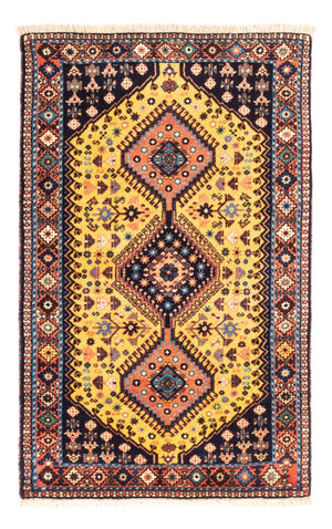 Perserteppich - Nomadic - 133 x 82 cm - gelb