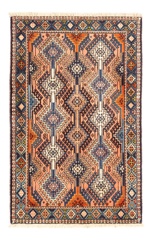 Perserteppich - Nomadic - 125 x 80 cm - rot