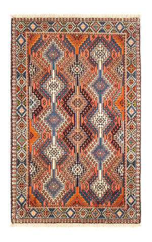 Perserteppich - Nomadic - 125 x 80 cm - rot