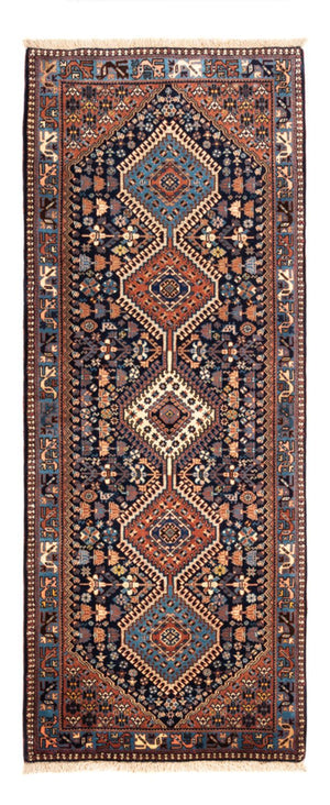 Läufer Perser - Nomadic - 202 x 84 cm - dunkelblau
