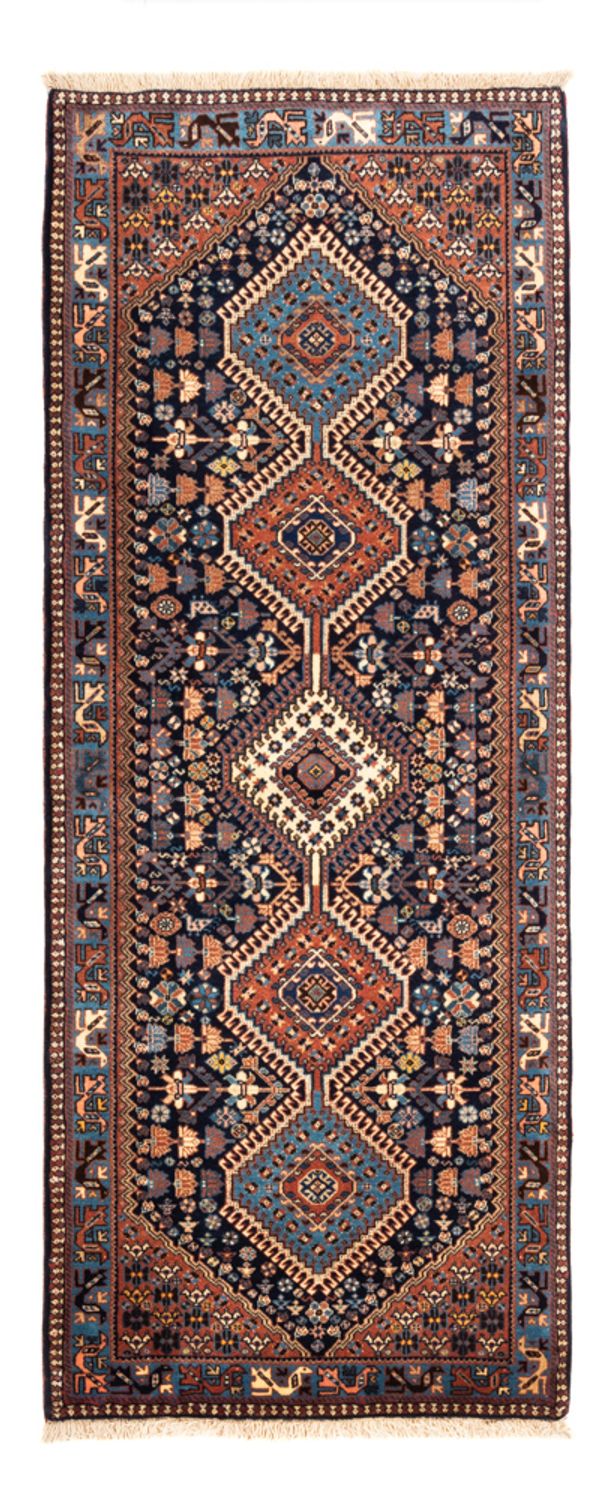 Läufer Perser - Nomadic - 202 x 84 cm - dunkelblau