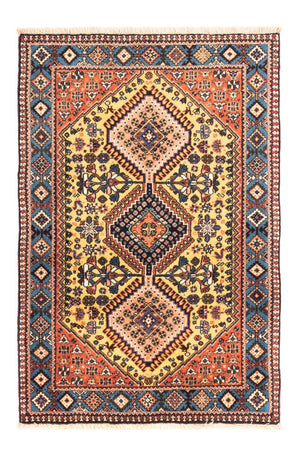 Perserteppich - Nomadic - 123 x 83 cm - gelb
