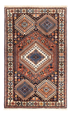 Perserteppich - Nomadic - 127 x 80 cm - rot