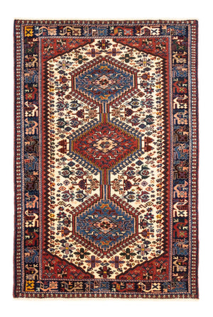 Perserteppich - Nomadic - 122 x 83 cm - creme