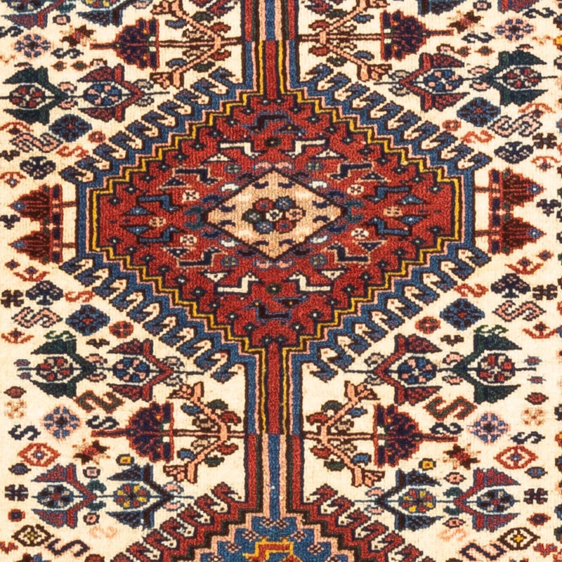 Perserteppich - Nomadic - 122 x 83 cm - creme