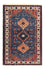 Perserteppich - Nomadic - 127 x 83 cm - blau