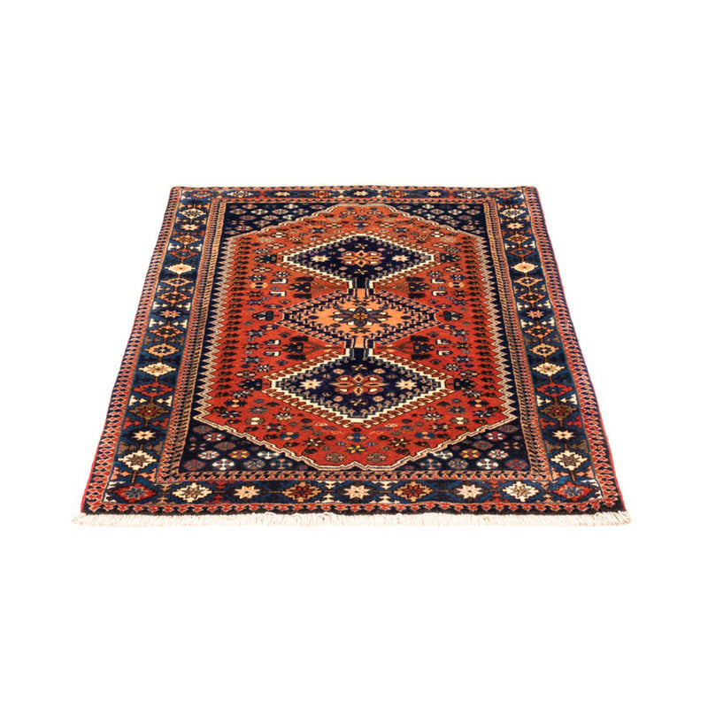 Perserteppich - Nomadic - 122 x 84 cm - rot