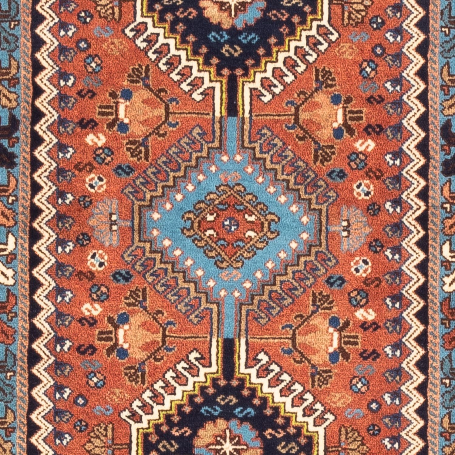 Läufer Perser - Nomadic - 200 x 62 cm - rot