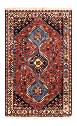 Perserteppich - Nomadic - 130 x 80 cm - rot