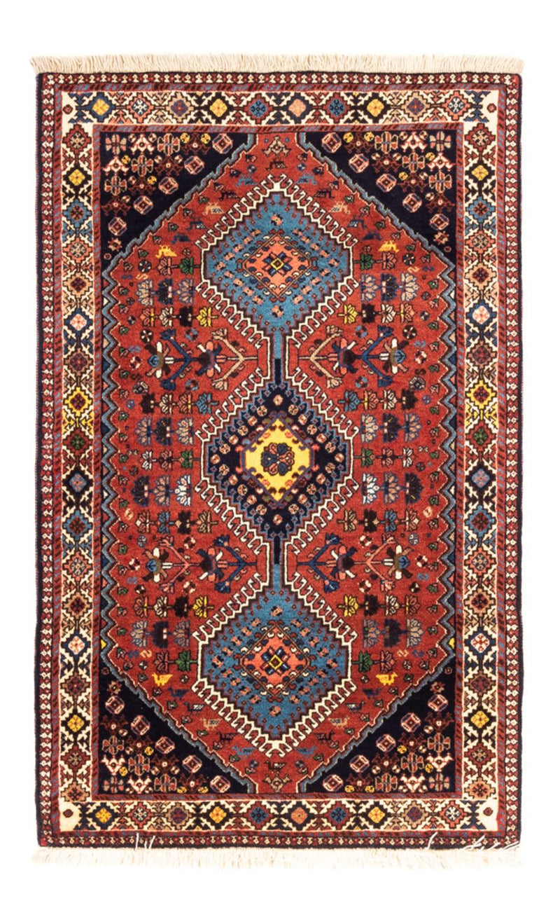 Perserteppich - Nomadic - 130 x 80 cm - rot
