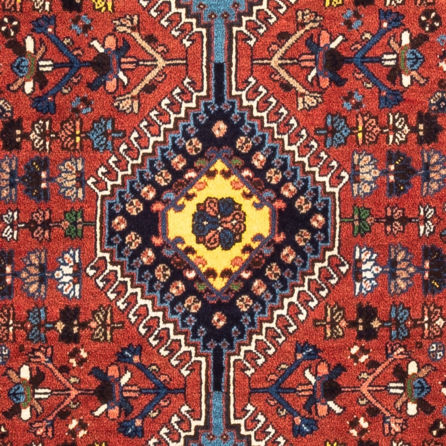 Perserteppich - Nomadic - 130 x 80 cm - rot