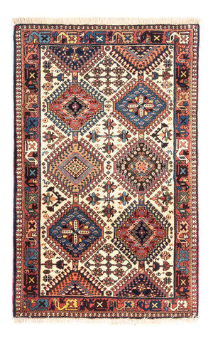 Perserteppich - Nomadic - 130 x 83 cm - creme