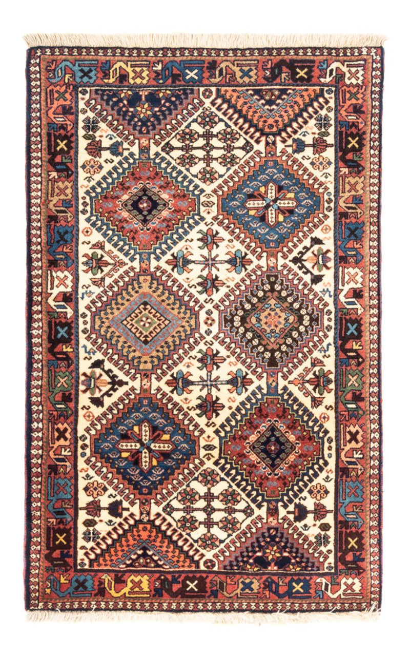 Perserteppich - Nomadic - 130 x 83 cm - creme