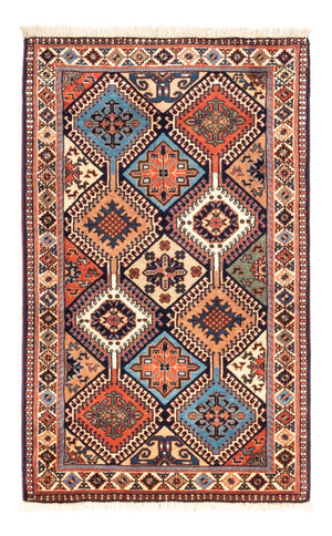 Perserteppich - Nomadic - 126 x 80 cm - mehrfarbig