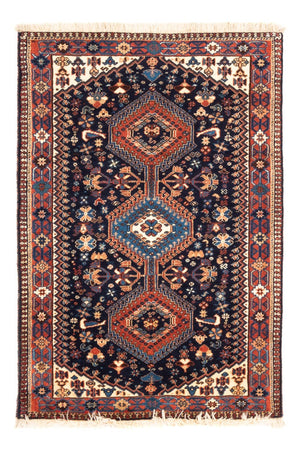 Perserteppich - Nomadic - 125 x 83 cm - dunkelblau