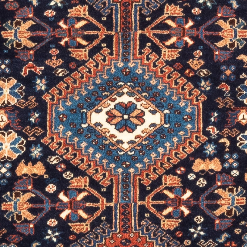 Perserteppich - Nomadic - 125 x 83 cm - dunkelblau