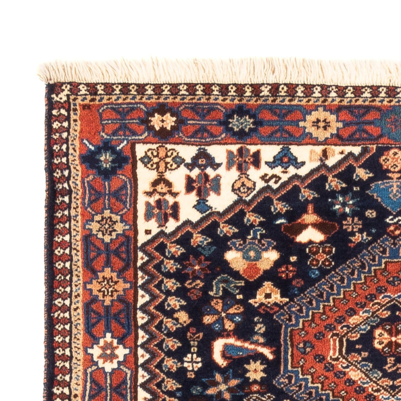 Perserteppich - Nomadic - 125 x 83 cm - dunkelblau