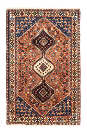 Perserteppich - Nomadic - 127 x 84 cm - rot