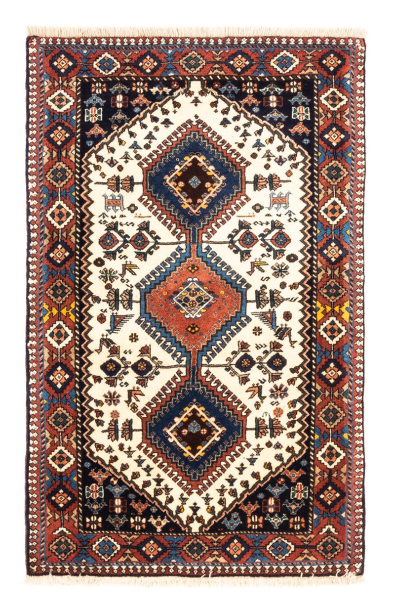 Perserteppich - Nomadic - 130 x 80 cm - creme