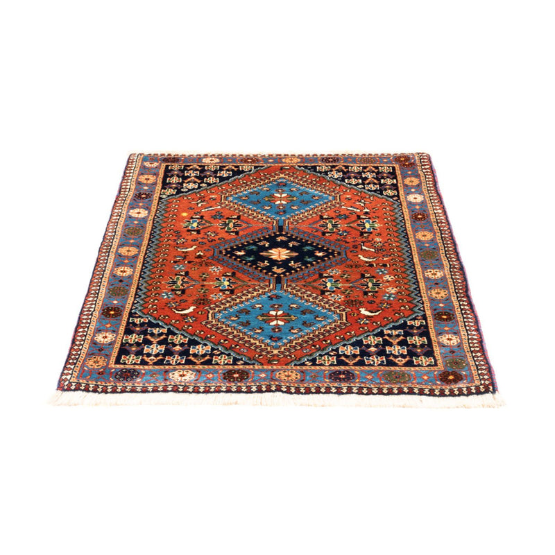 Perserteppich - Nomadic - 123 x 84 cm - rot