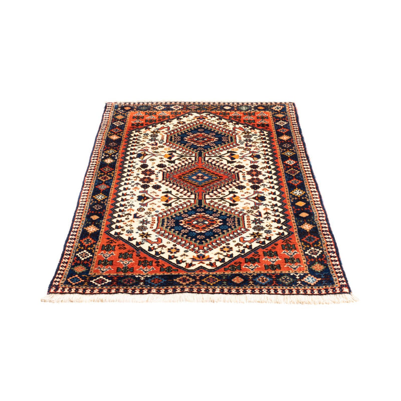 Perserteppich - Nomadic - 136 x 80 cm - creme