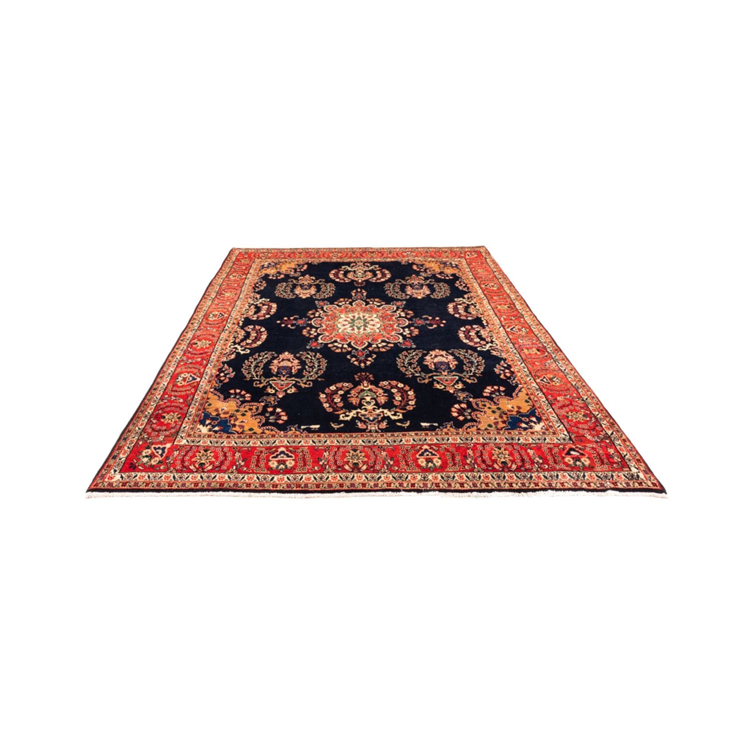 Perserteppich - Nomadic - Royal - 290 x 195 cm - dunkelblau