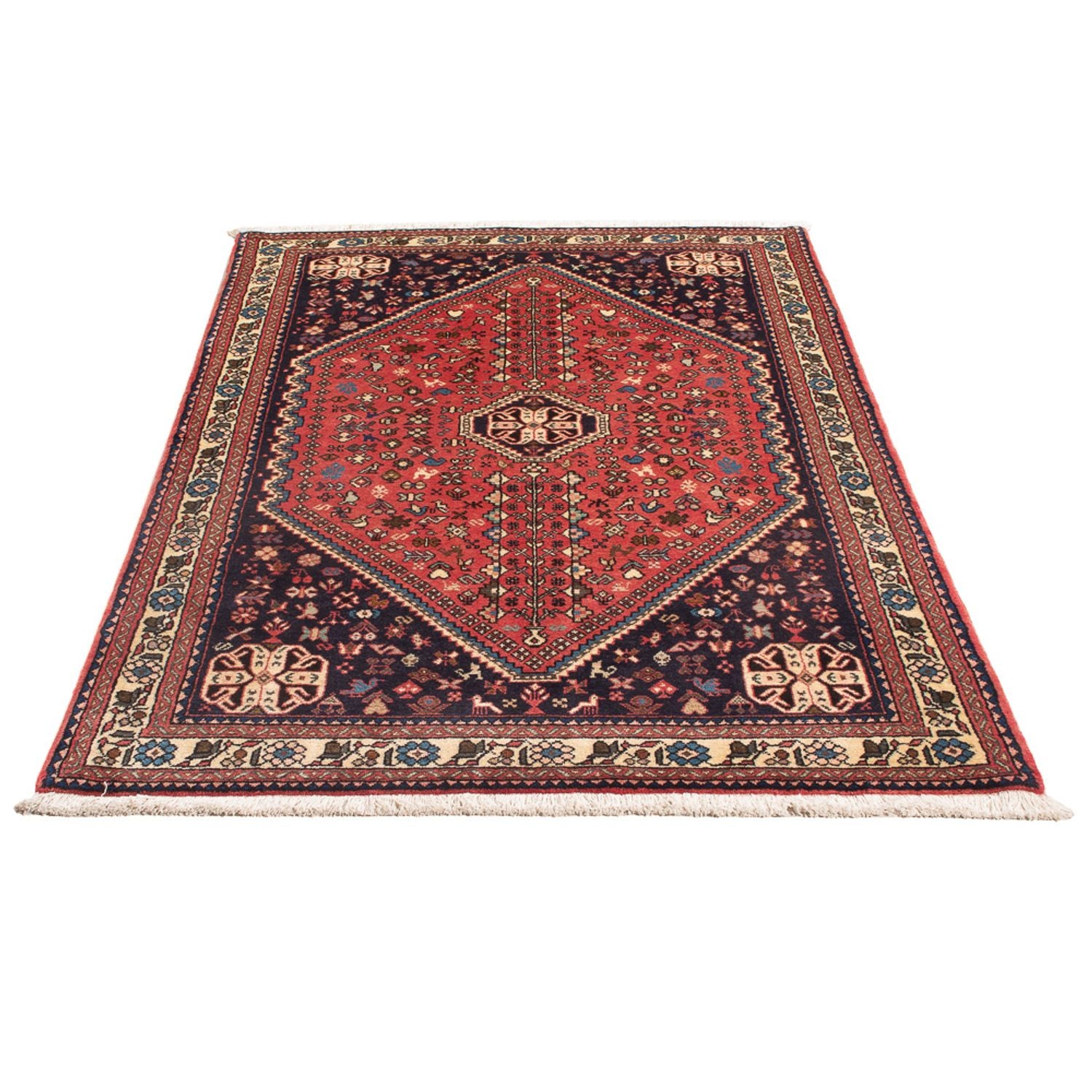 Perserteppich - Nomadic - 149 x 100 cm - rot