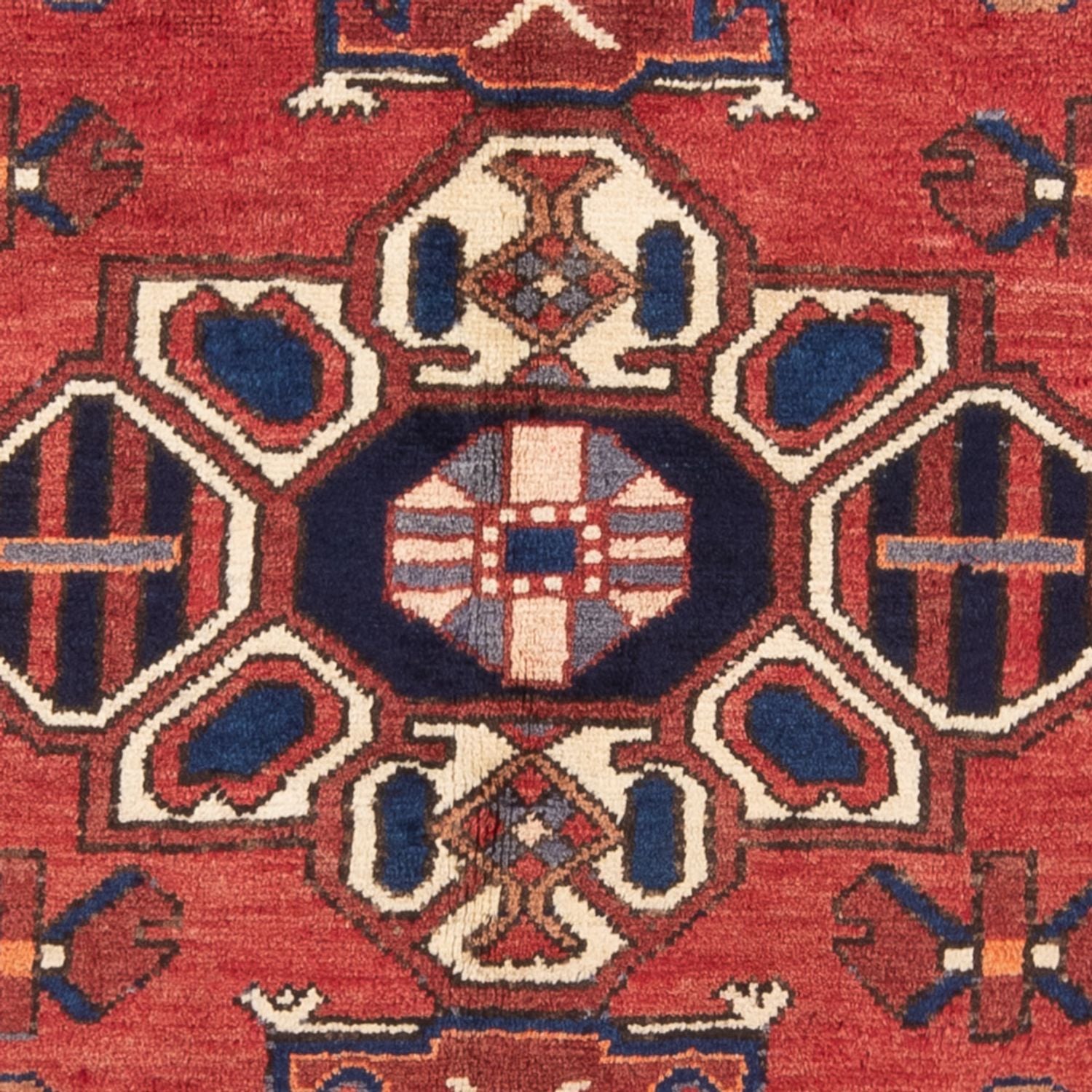 Perserteppich - Nomadic - 195 x 153 cm - rot