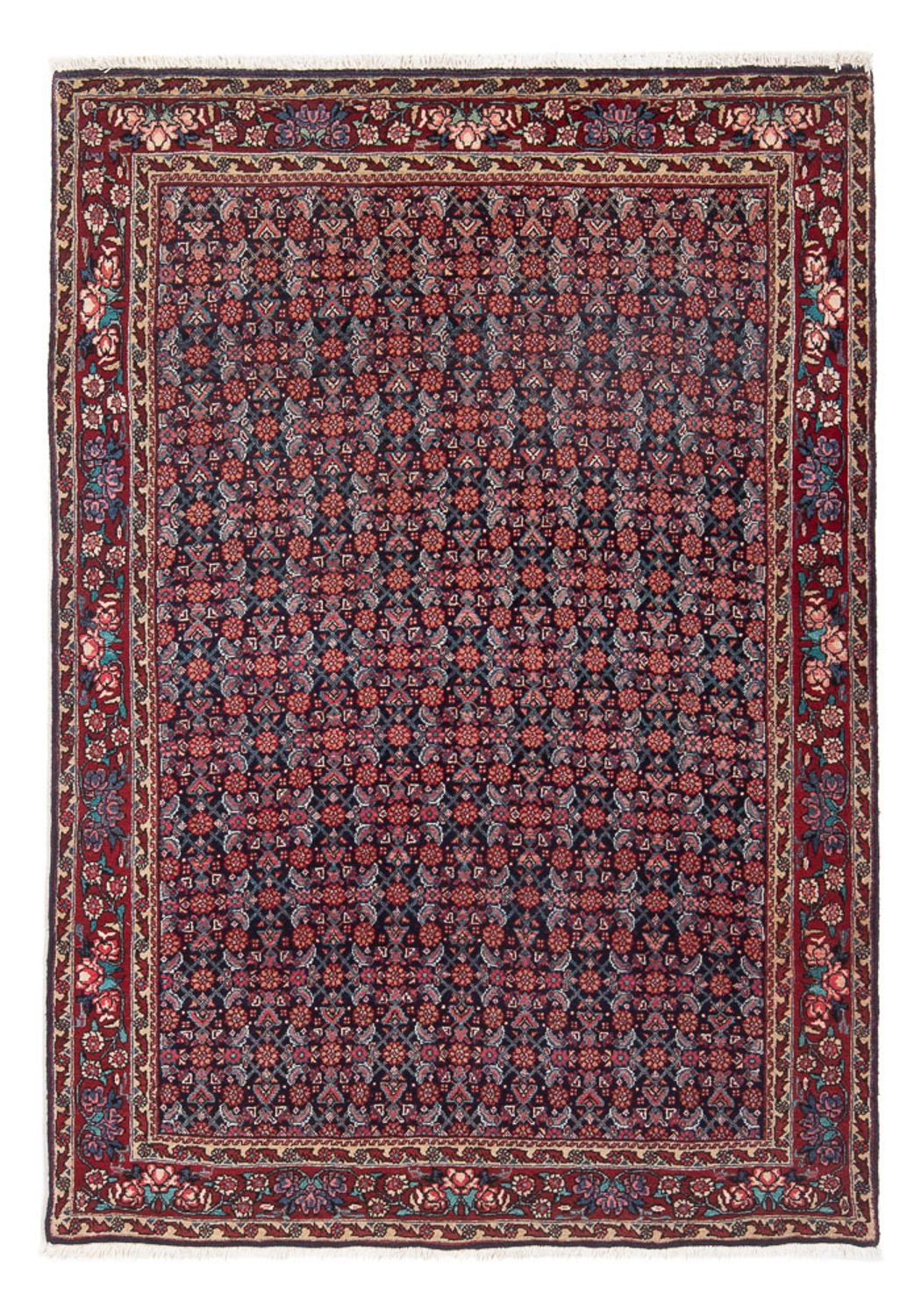 Perserteppich - Bidjar - 168 x 115 cm - dunkelblau