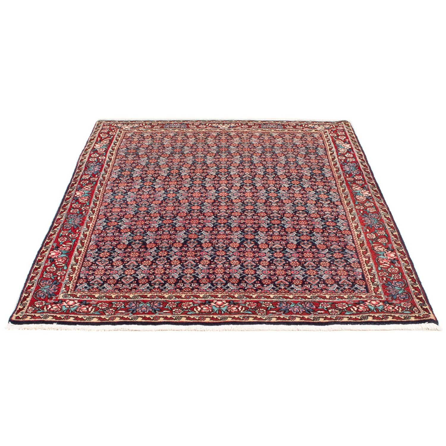 Perserteppich - Bidjar - 168 x 115 cm - dunkelblau