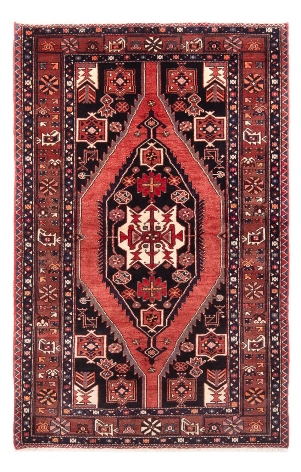 Perserteppich - Nomadic - 226 x 143 cm - dunkelblau