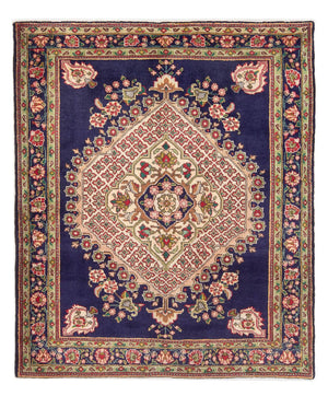 Perserteppich - Nomadic - Royal - 184 x 150 cm - dunkelblau