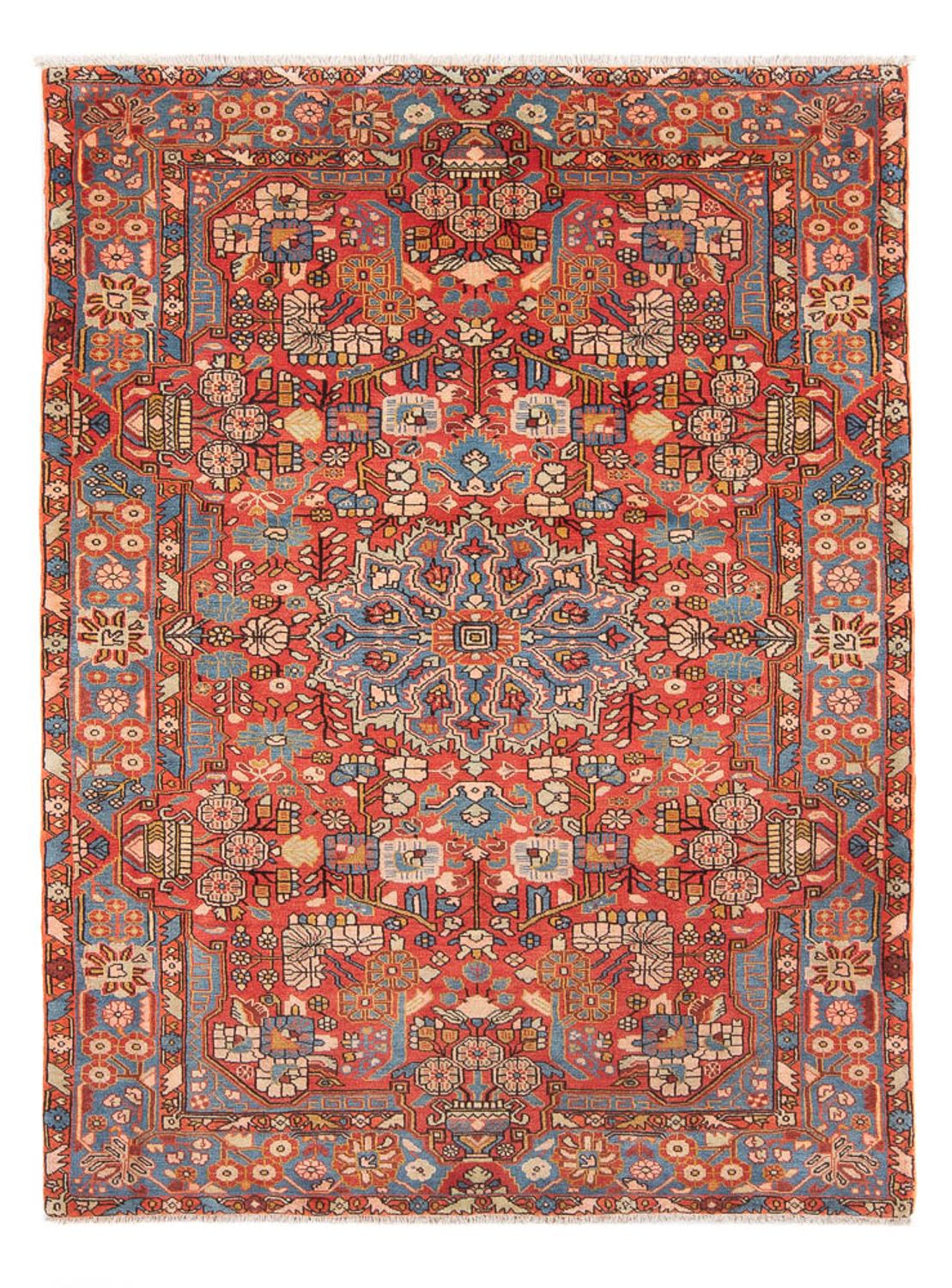 Perserteppich - Nomadic - 225 x 157 cm - hellrot