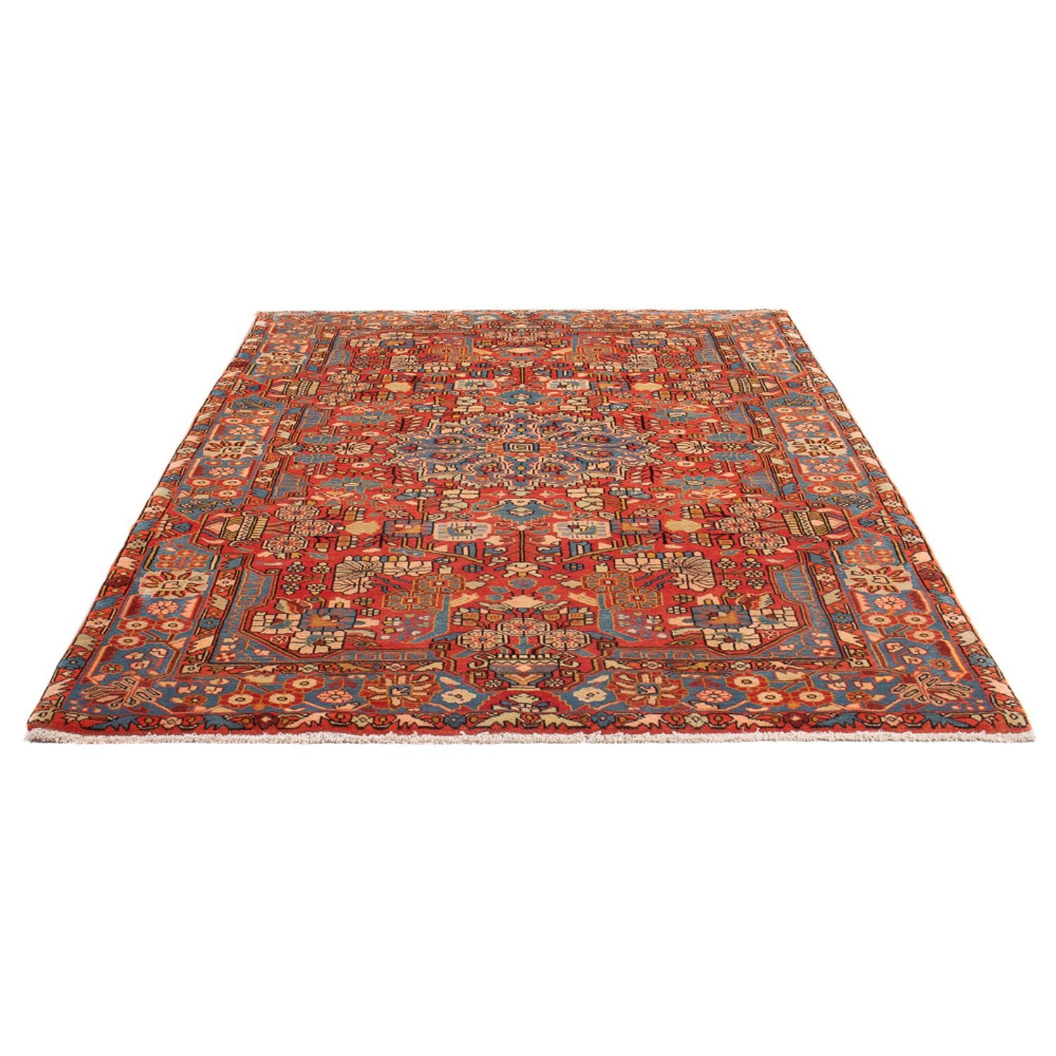Perserteppich - Nomadic - 225 x 157 cm - hellrot