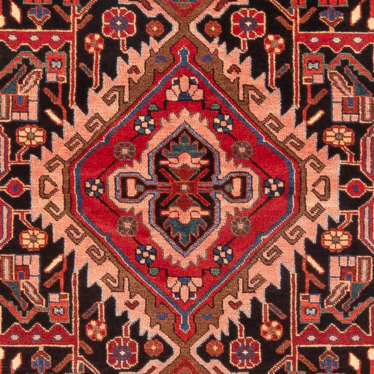 Perserteppich - Nomadic - 235 x 146 cm - rot