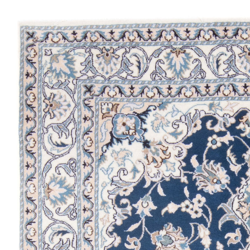 Perserteppich - Nain - Royal - 192 x 148 cm - dunkelblau