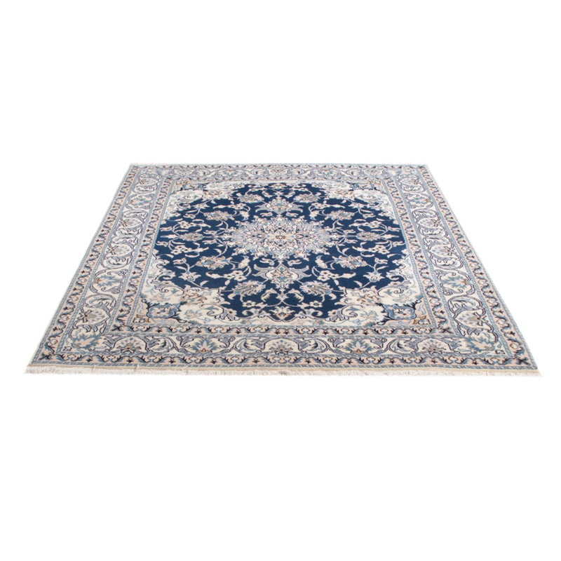 Perserteppich - Nain - Royal - 192 x 148 cm - dunkelblau