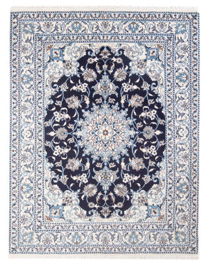 Perserteppich - Nain - Royal - 197 x 146 cm - dunkelblau