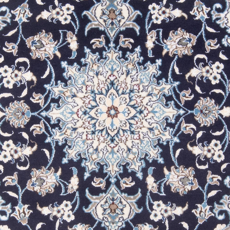 Perserteppich - Nain - Royal - 197 x 146 cm - dunkelblau
