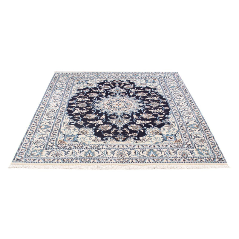 Perserteppich - Nain - Royal - 197 x 146 cm - dunkelblau