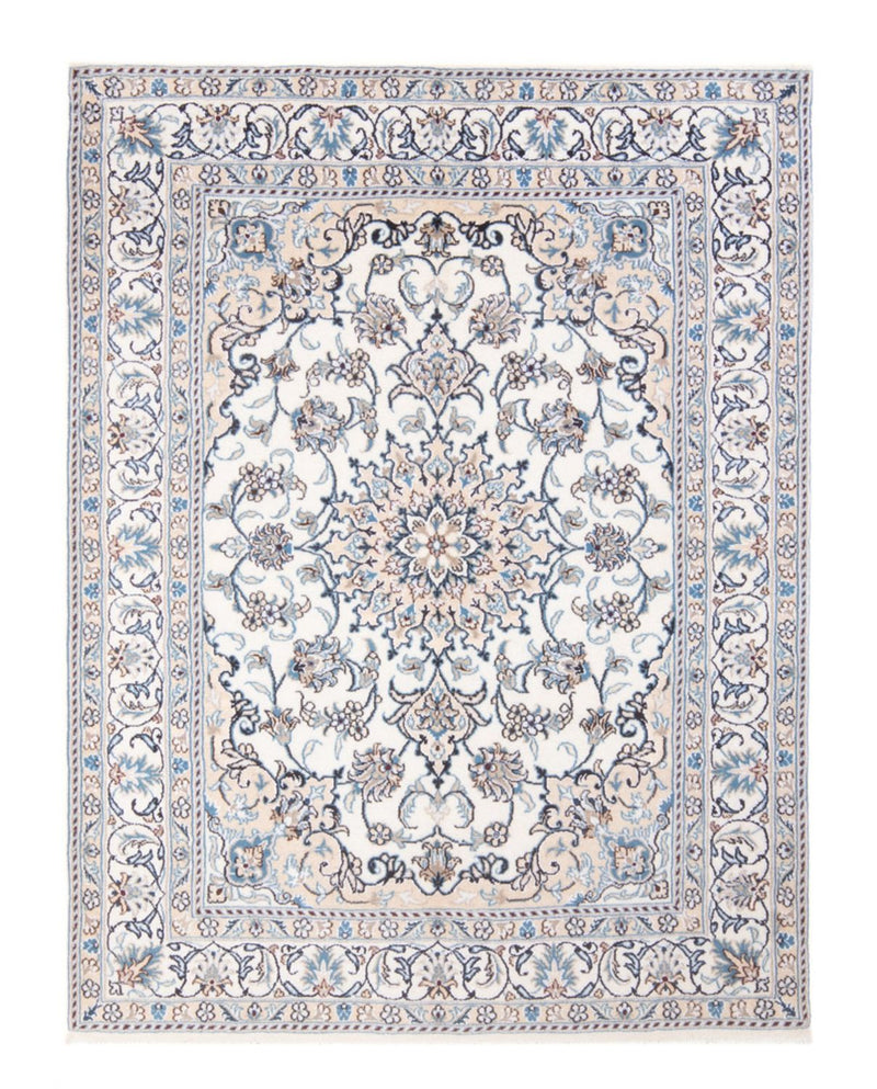 Perserteppich - Nain - Royal - 196 x 153 cm - creme