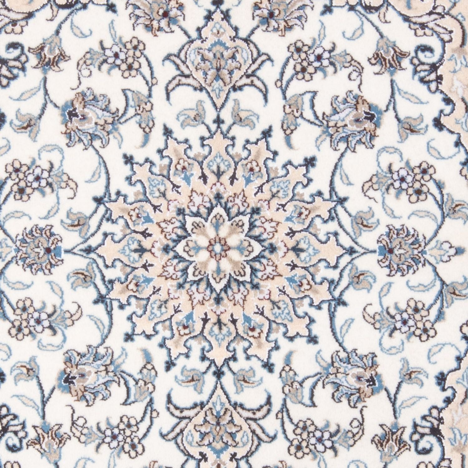 Perserteppich - Nain - Royal - 196 x 153 cm - creme