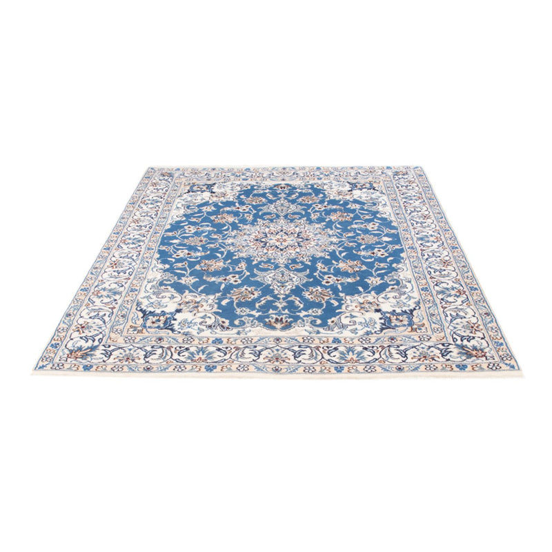 Perserteppich - Nain - Royal - 196 x 148 cm - blau