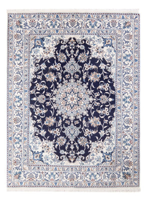Perserteppich - Nain - Royal - 197 x 147 cm - dunkelblau