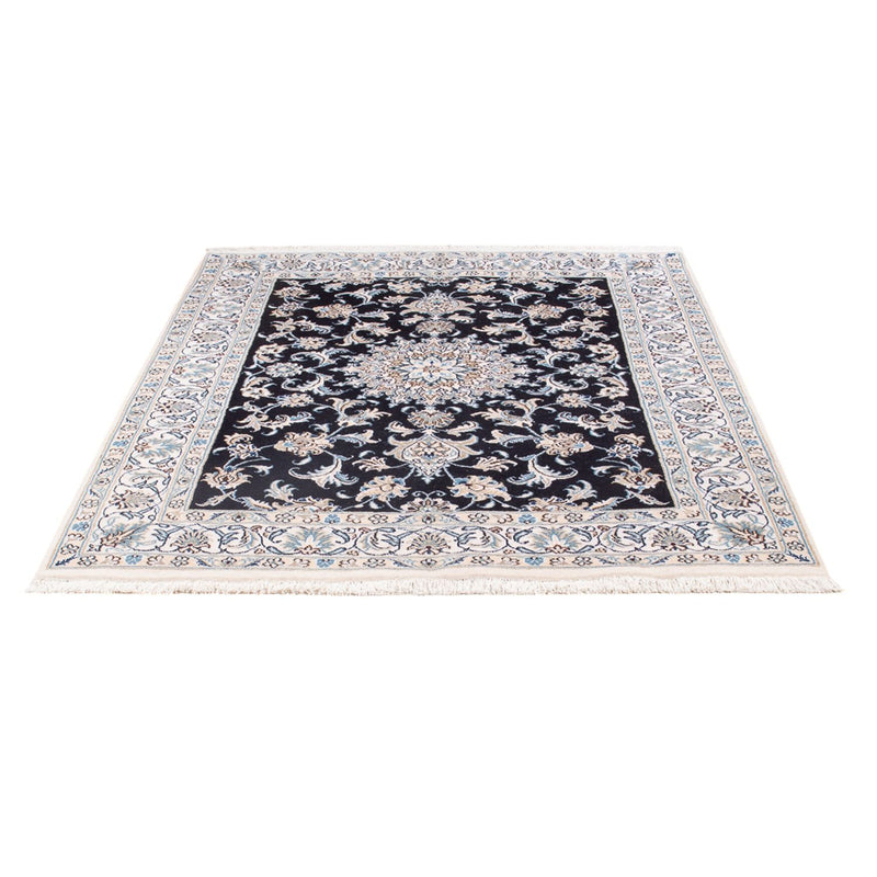 Perserteppich - Nain - Royal - 193 x 143 cm - dunkelblau