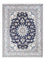Perserteppich - Nain - Royal - 203 x 147 cm - dunkelblau