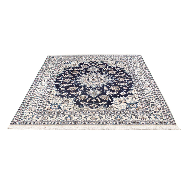 Perserteppich - Nain - Royal - 203 x 147 cm - dunkelblau