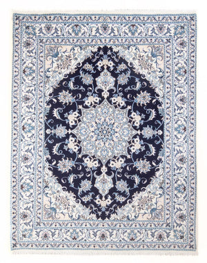 Perserteppich - Nain - Royal - 213 x 150 cm - dunkelblau