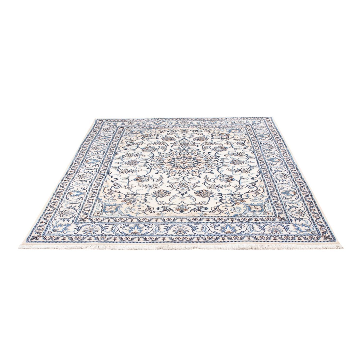 Perserteppich - Nain - Royal - 197 x 148 cm - creme
