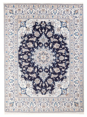 Perserteppich - Nain - Royal - 200 x 145 cm - dunkelblau
